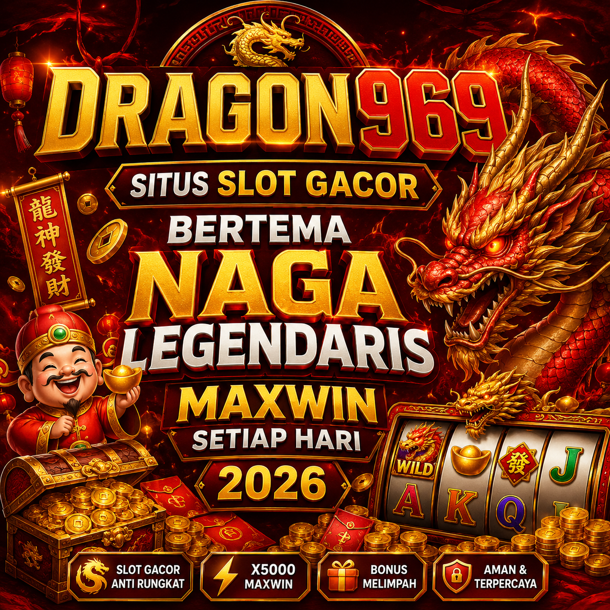 DRAGON969 | Situs Slot Gacor Bertema Naga Legendaris Maxwin Setiap Hari 2026